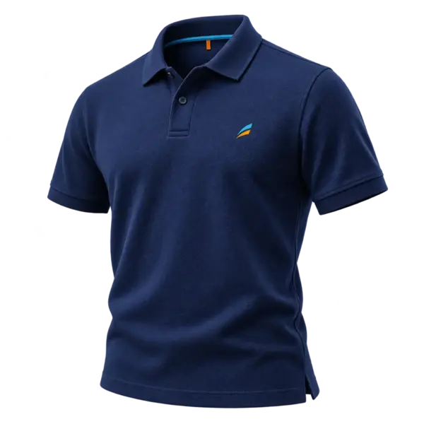 Polo corporativo azul marino